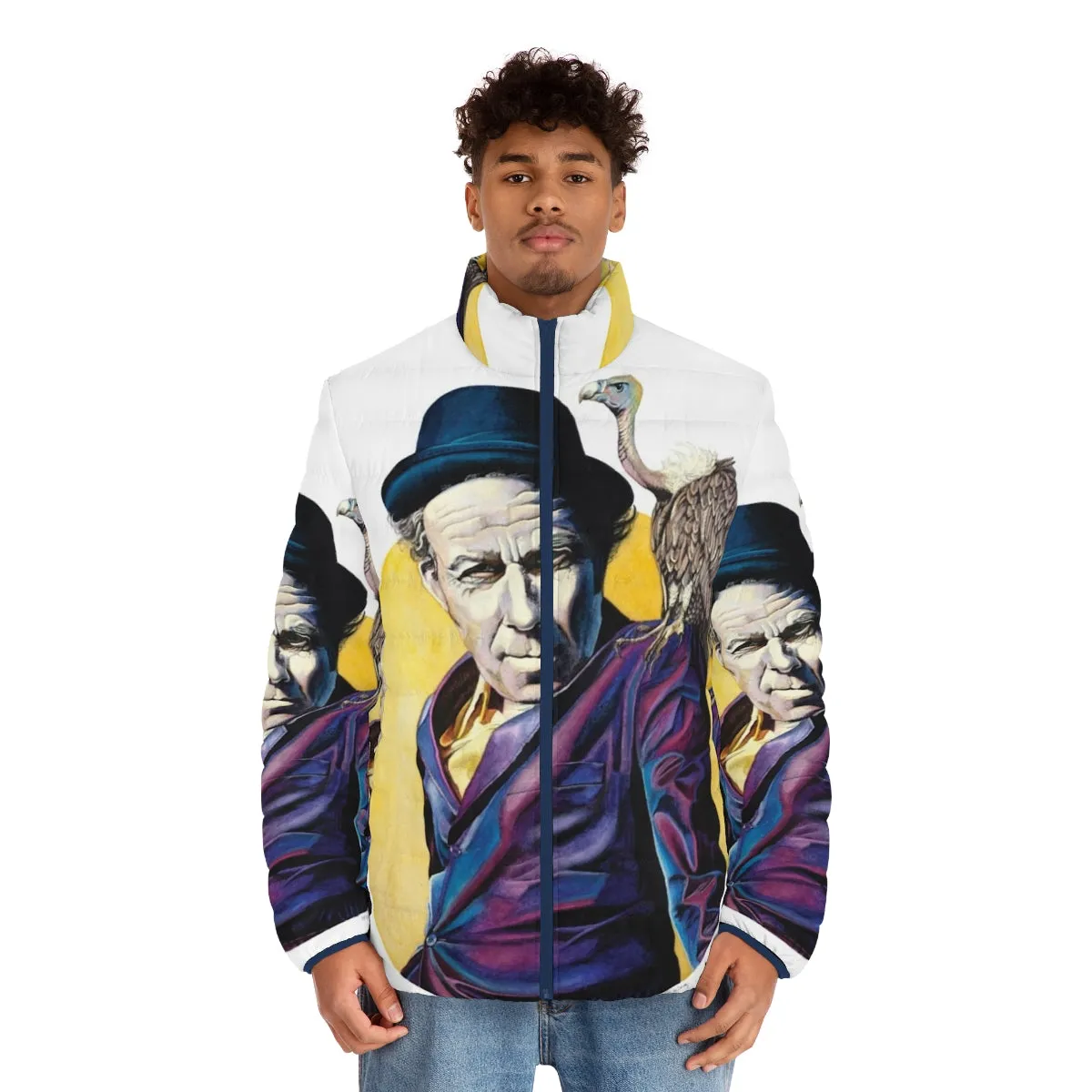 "Bad As Me" Tom Waits Inspired Puffer Jacket for Quirky Music Fans