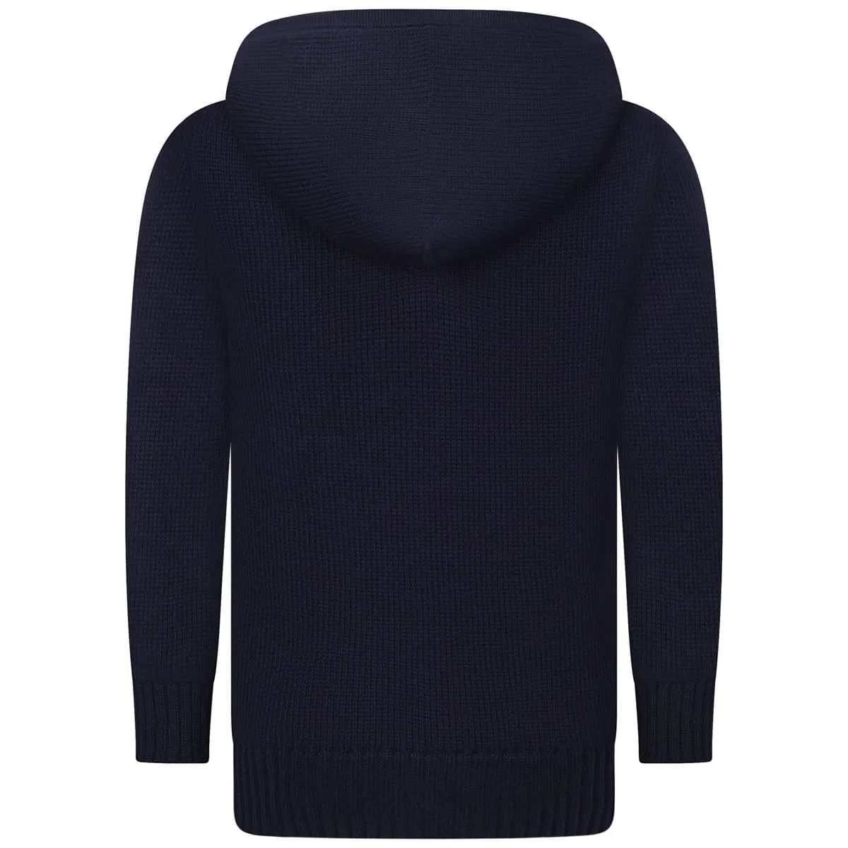 Ralph Lauren Boys Sweater - Cotton Knit Hooded Sweater