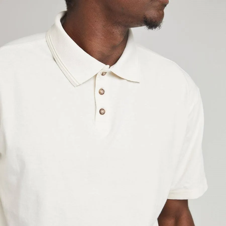 Relaxed Polo (Bone)