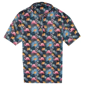 Retro Flamingo Polo