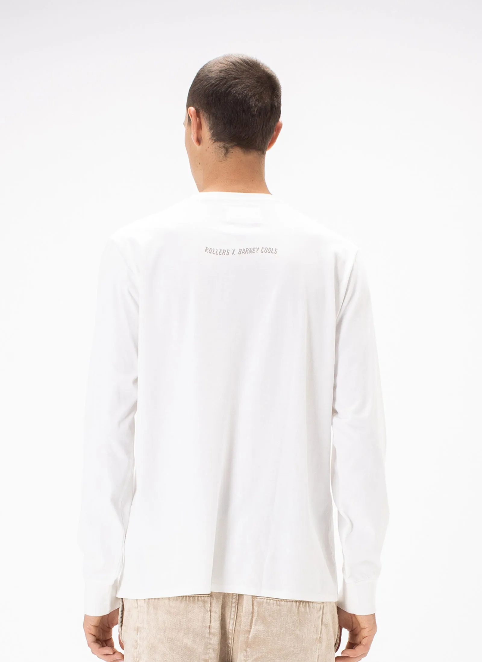 Rollers Bakehouse x B.Cools LS Tee White