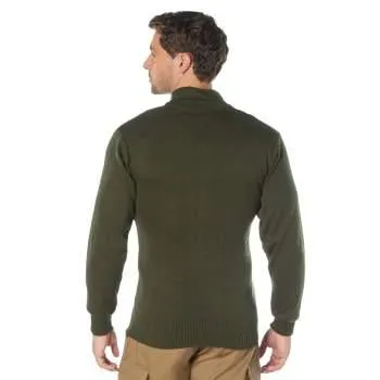 Rothco Mens Military Style 5 Button Sweater