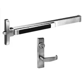 Sargent 12-8504-F-ETL Fire Rated Narrow Stile Rim Exit Device, Night Latch Function, 33"-36" Bar, ETL Trim