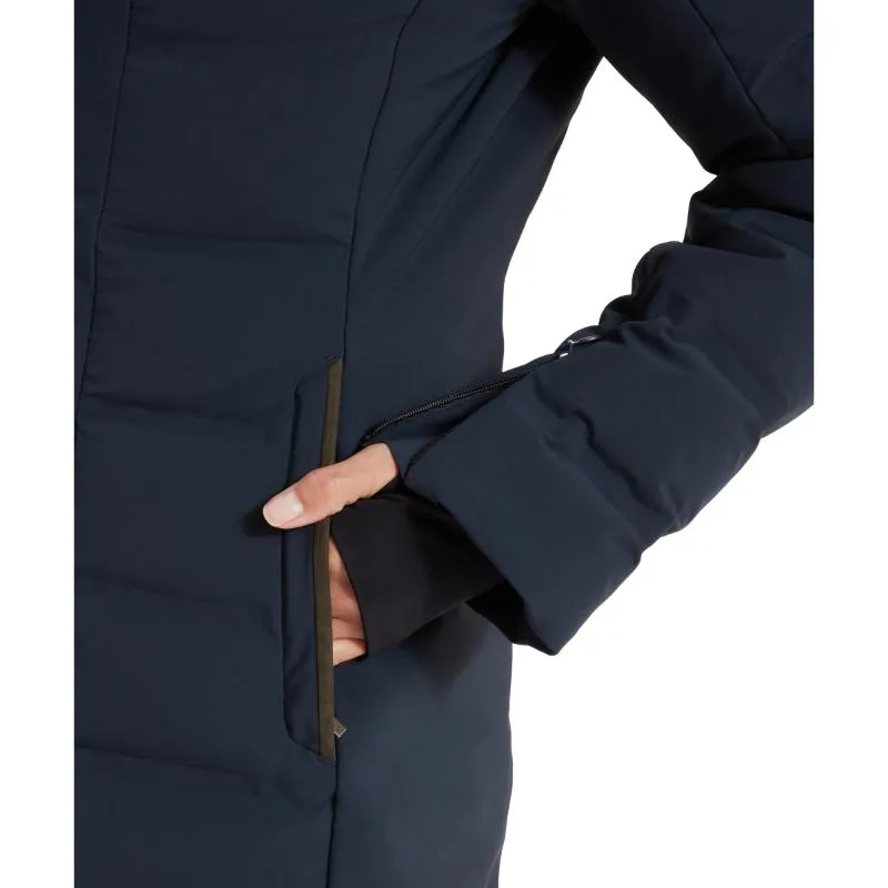 Schoffel Hurlingham Waterproof Ladies Down Coat - Carbon Navy