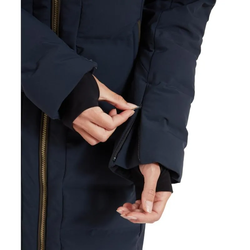 Schoffel Hurlingham Waterproof Ladies Down Coat - Carbon Navy