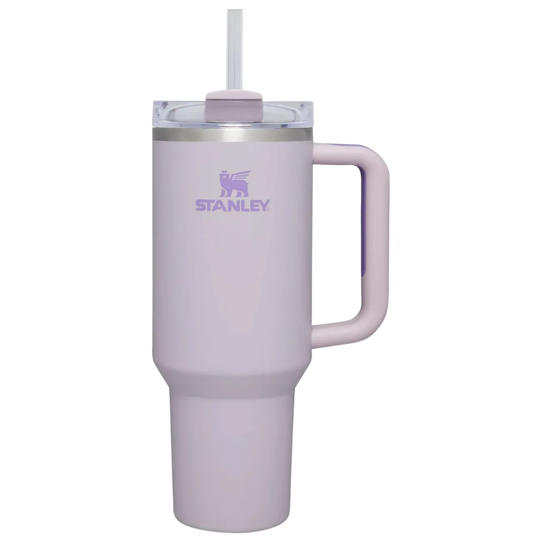 Stanley Tumbler with Handle Straw Lid Stainless Steel Vacuum Insulated Car Mug Thermal Iced Travel Cup