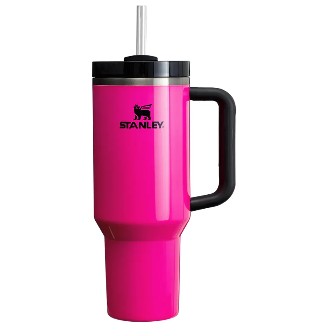 Stanley Tumbler with Handle Straw Lid Stainless Steel Vacuum Insulated Car Mug Thermal Iced Travel Cup