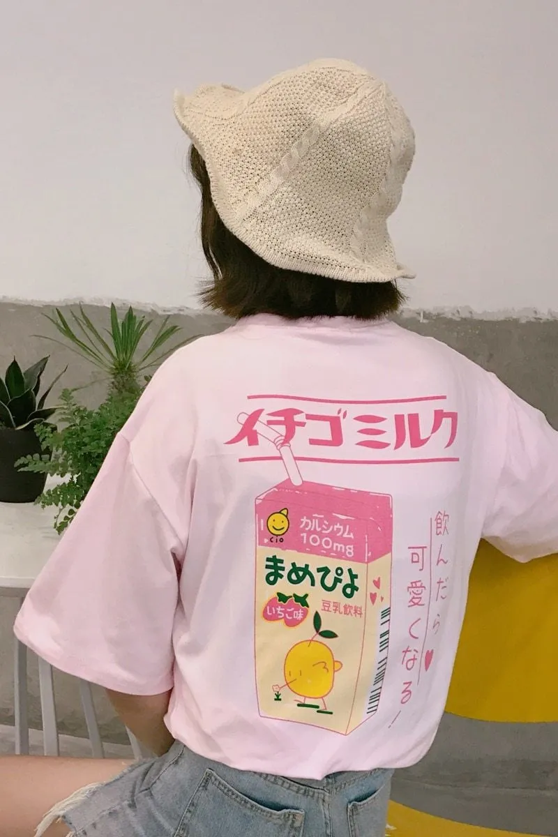 Strawberry Milk Tee