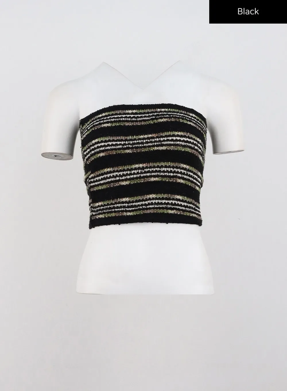 Stripe Layered Tube Top CD304