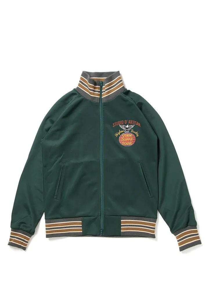 Studio D'Artisan Track Jacket in Green