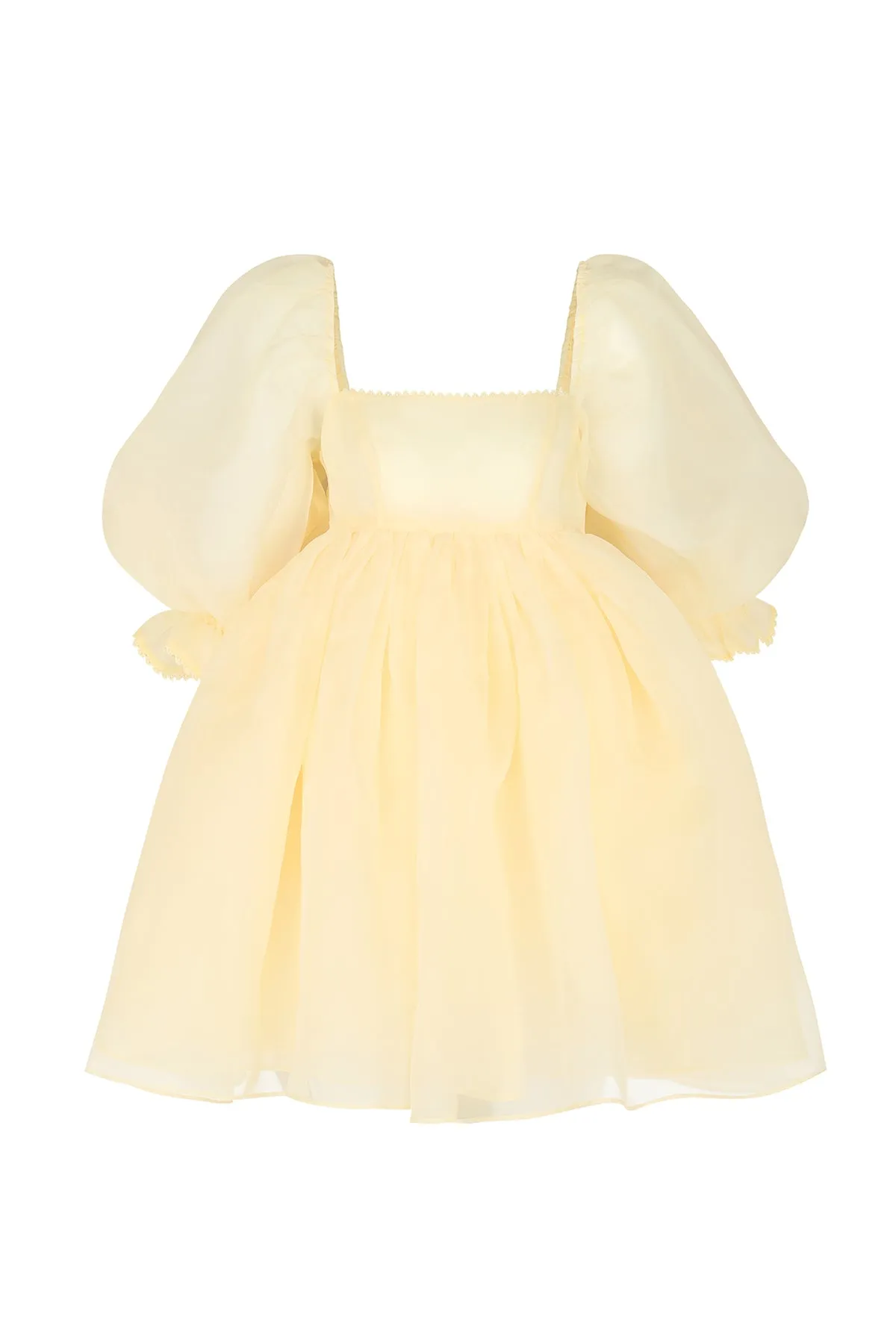 The Baby Banana Puff Dress