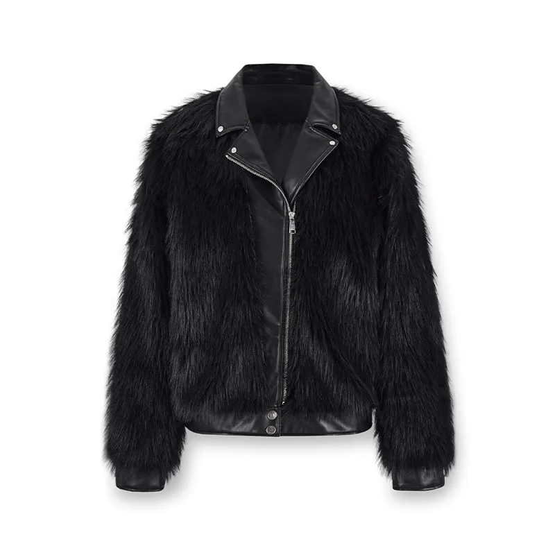 The Hunt Patchwork Eco-friendly Fur Coat