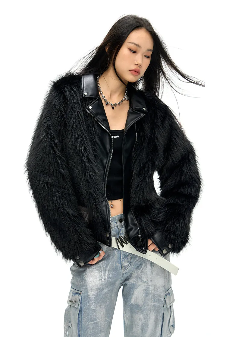 The Hunt Patchwork Eco-friendly Fur Coat