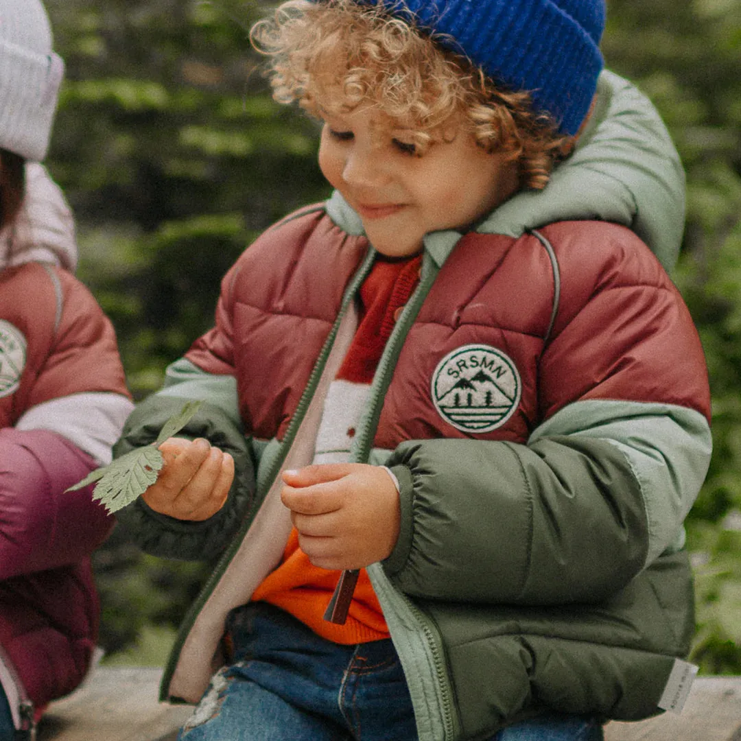 The Mikka Puffer Jacket - Green - BABY