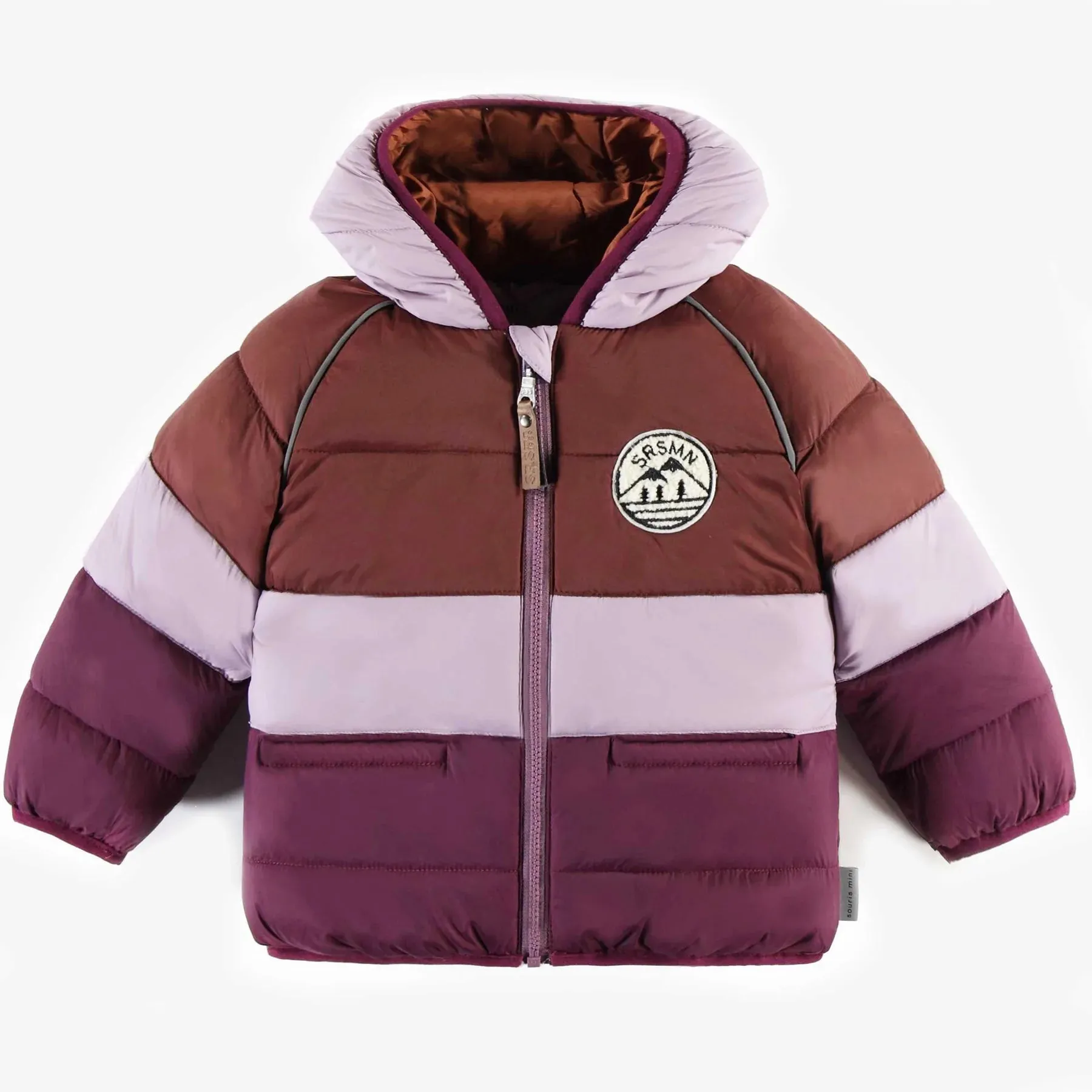 The Mikka Puffer Jacket - Purple - BABY