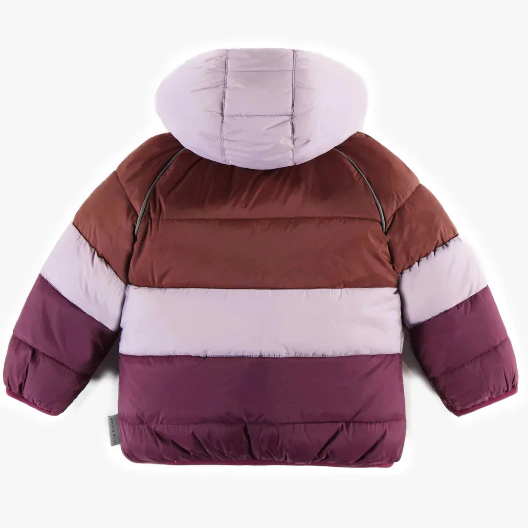 The Mikka Puffer Jacket - Purple - BABY