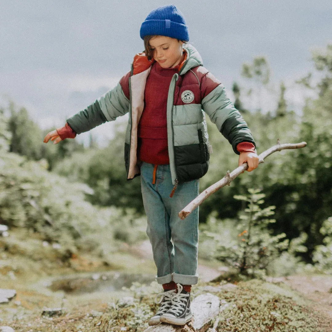 The Nero Puffer Jacket - Green - KIDS