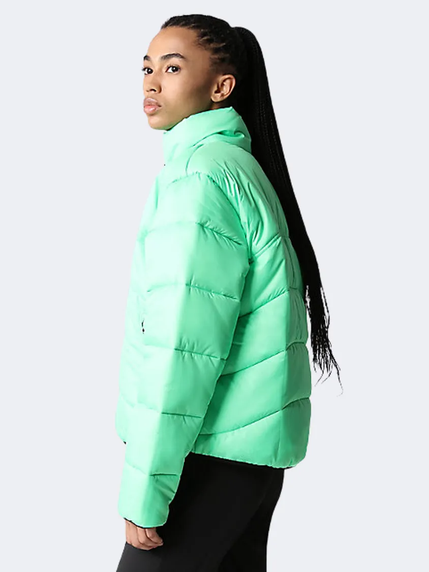 The North Face 2000 Synthetic Women Lifestyle Jacket Bright Green