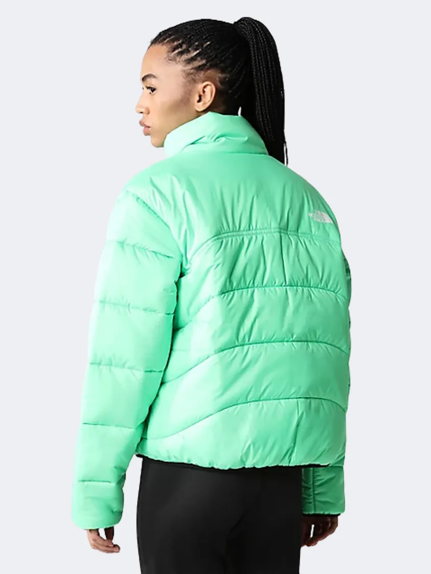 The North Face 2000 Synthetic Women Lifestyle Jacket Bright Green