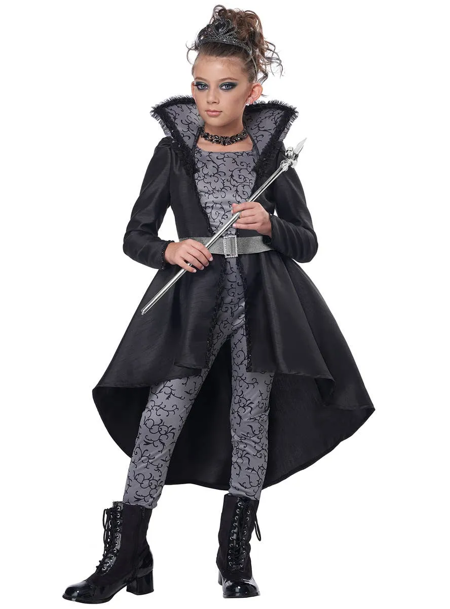 The Prin-Sass Girls Gothic Princess Halloween Costume