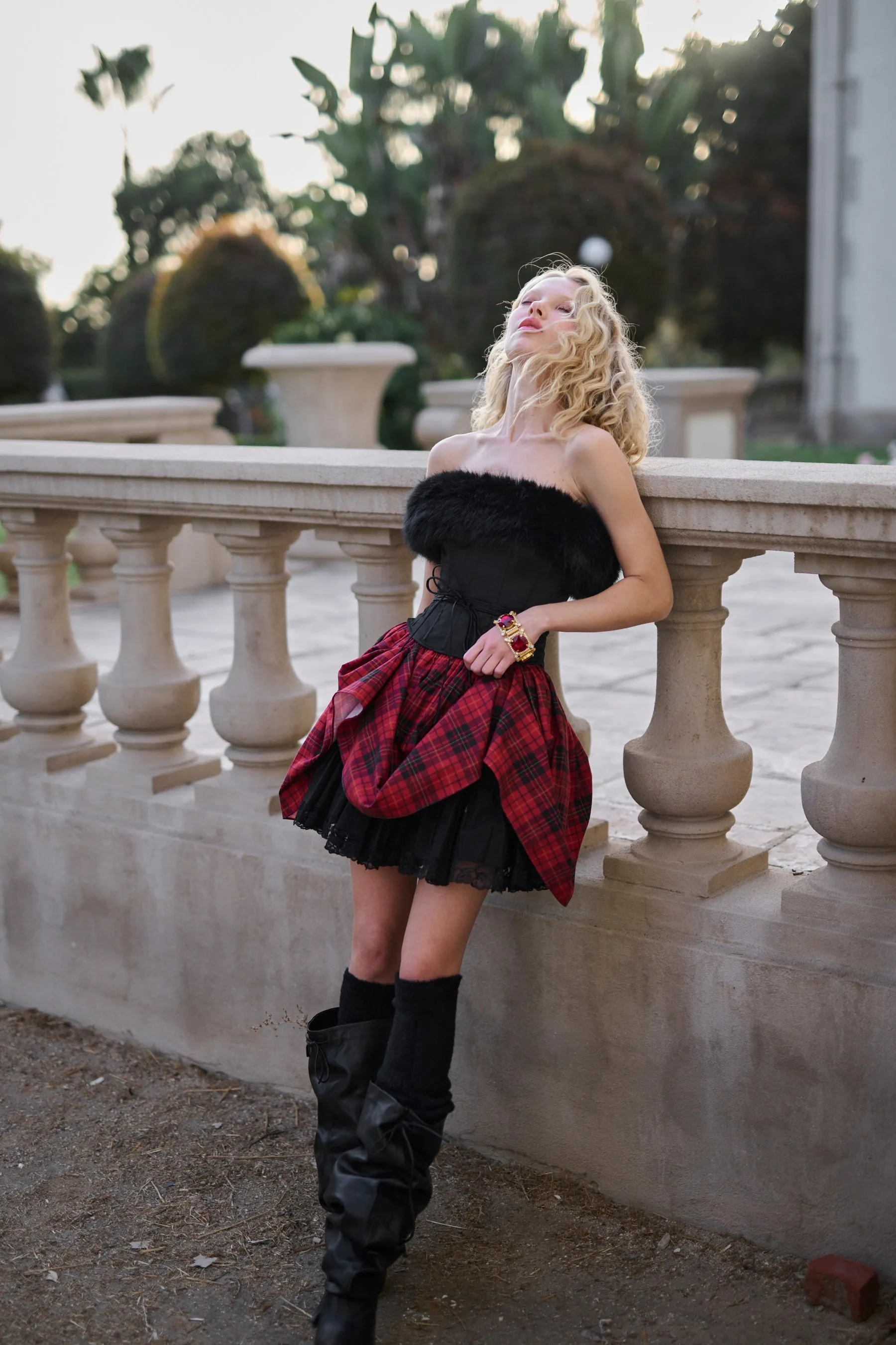 The Royal Tartan Kiera Skirt