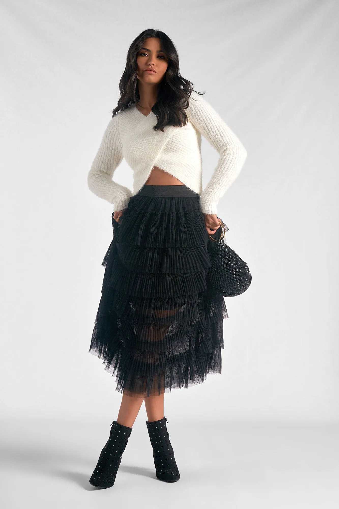 Tuile Layered  Skirt