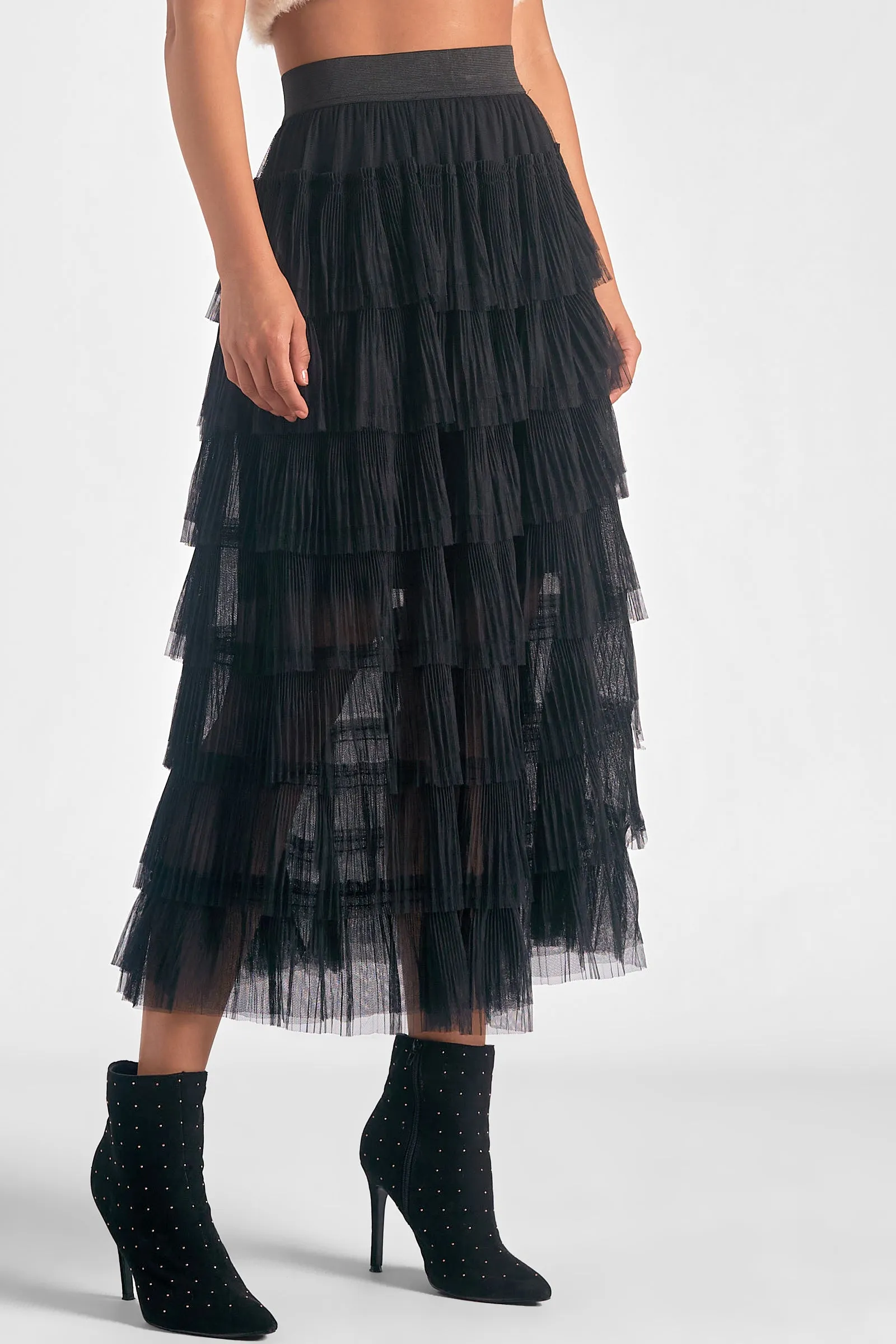 Tulle Layered Skirt