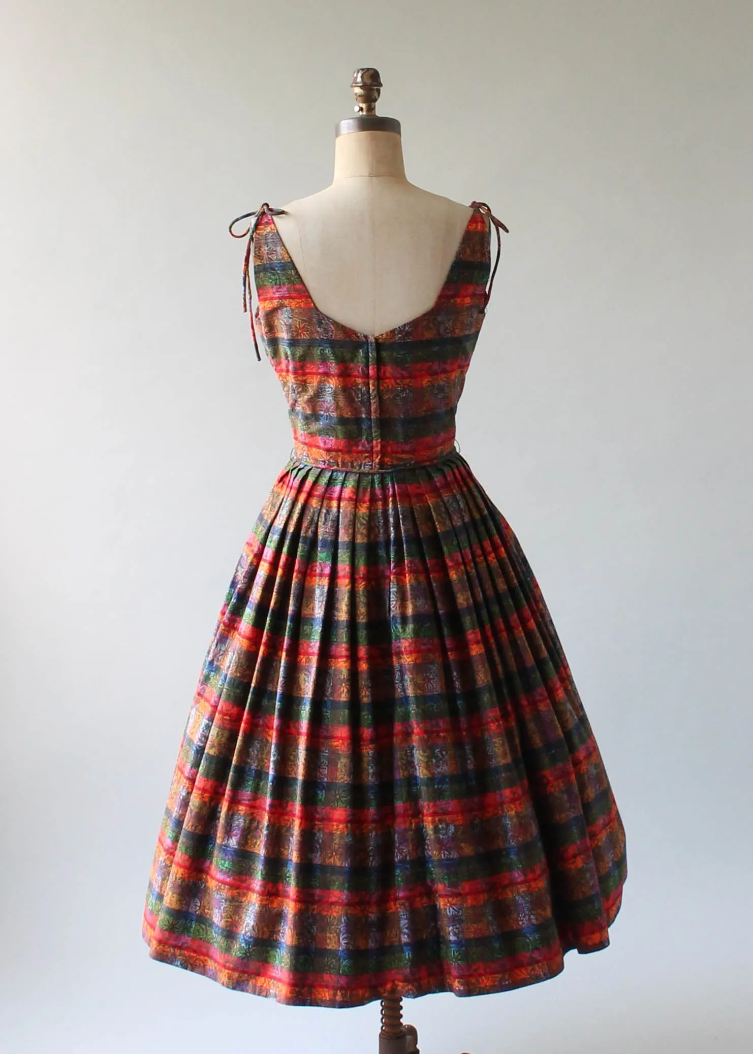 Vintage 1950s Palm Beach Summer Dress