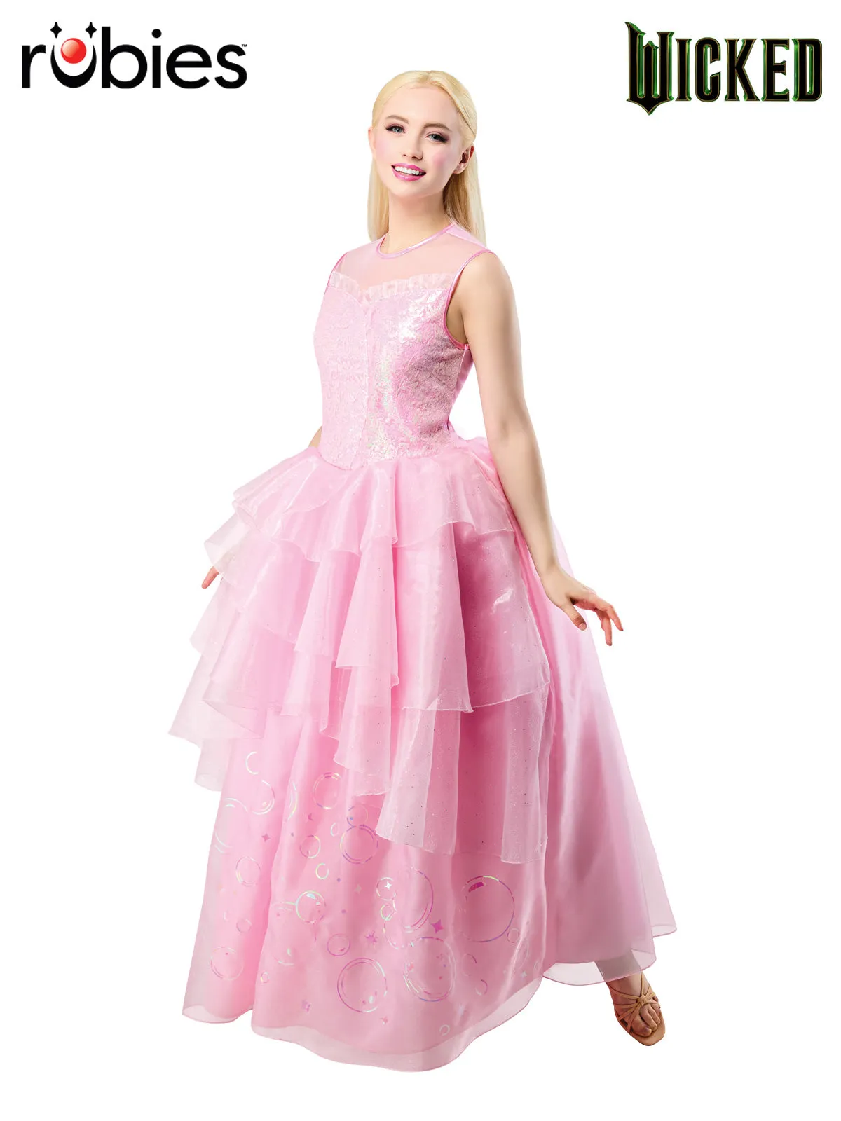 WICKED – GLINDA COSTUME, ADULT