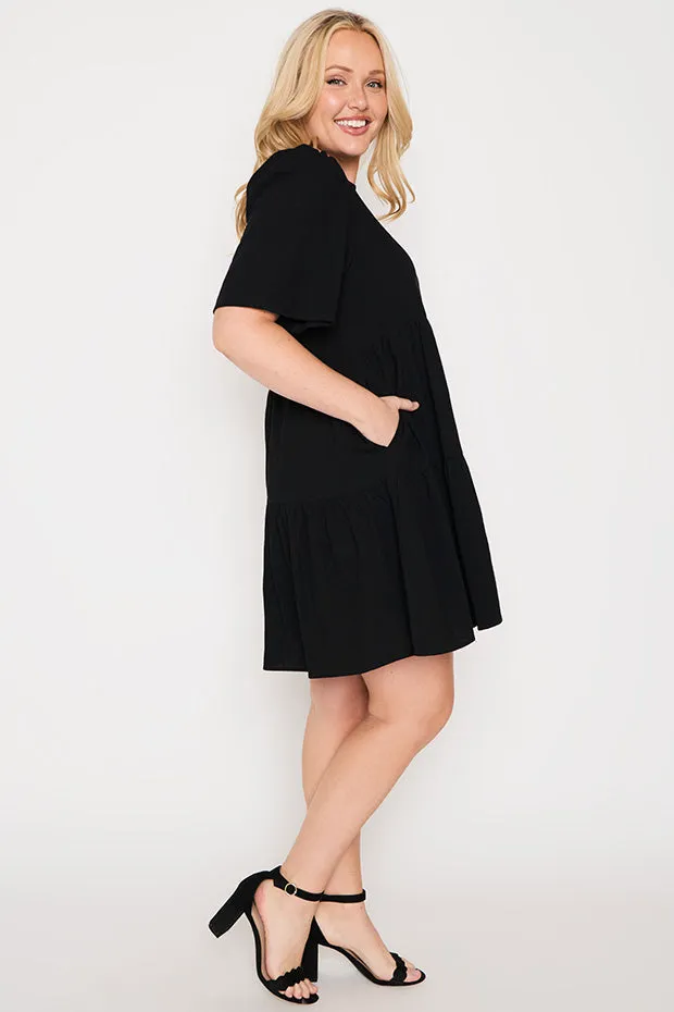 Wilma Black Dress