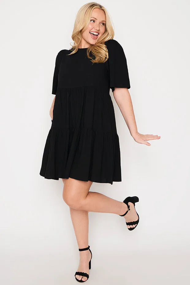 Wilma Black Dress