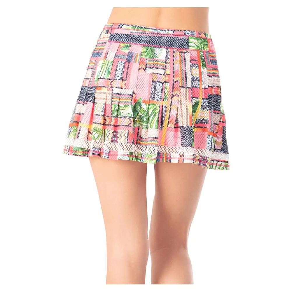 Women`s Under The Palms Tennis Skort Guava