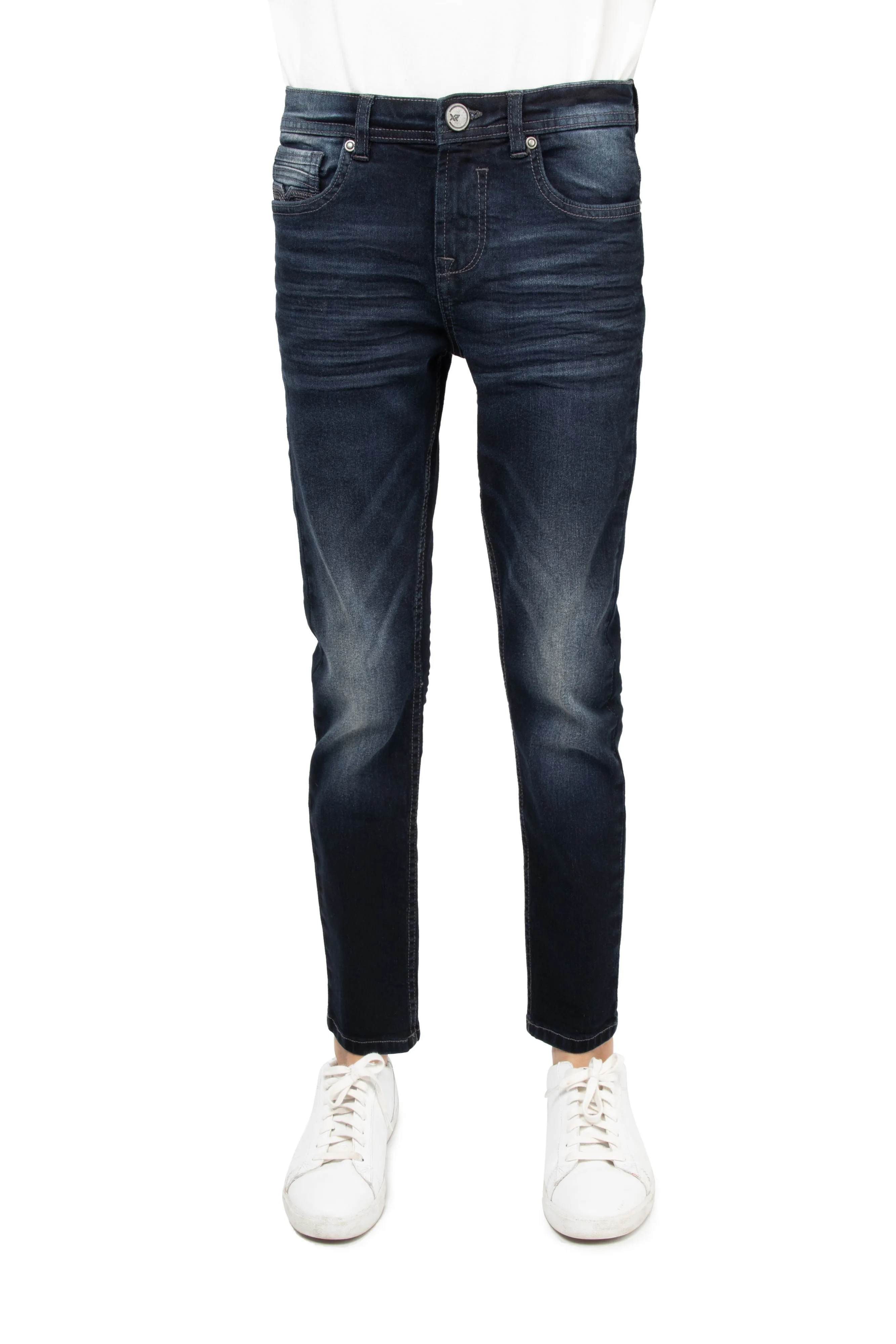 X RAY Boy's Slim Fit Stretch Denim Pants