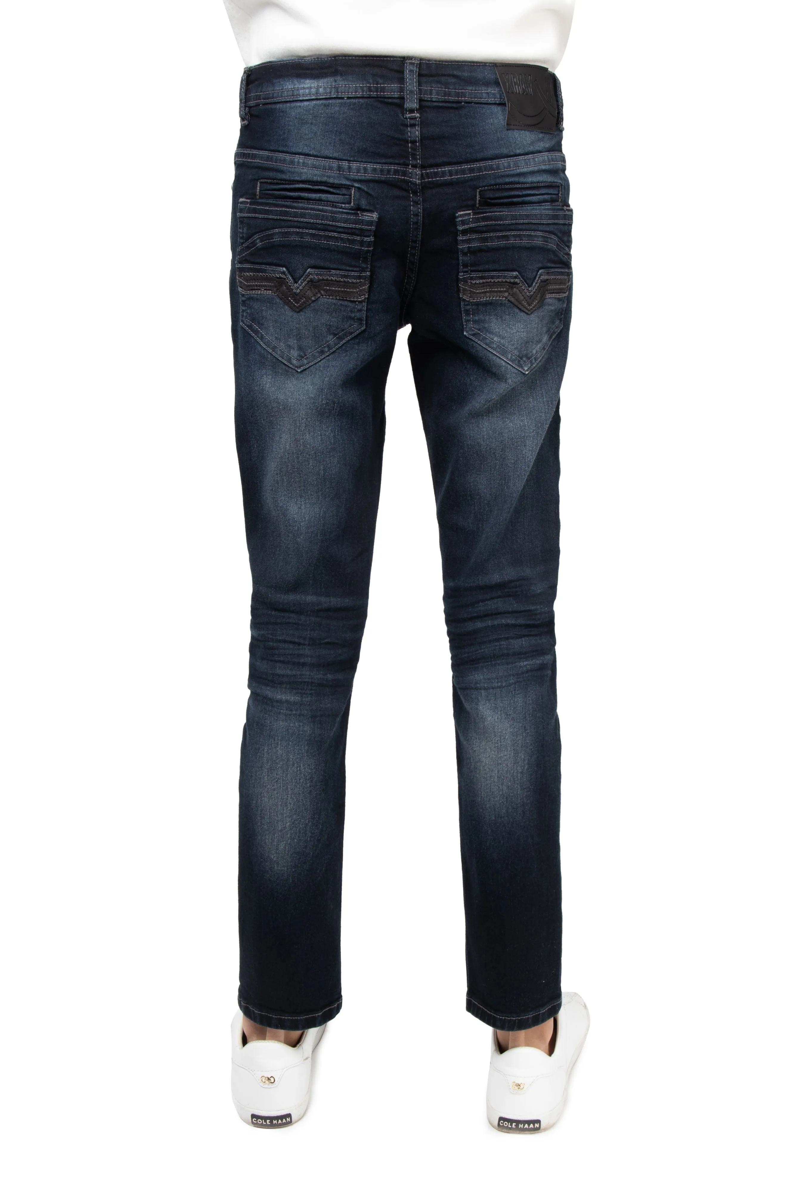 X RAY Boy's Slim Fit Stretch Denim Pants