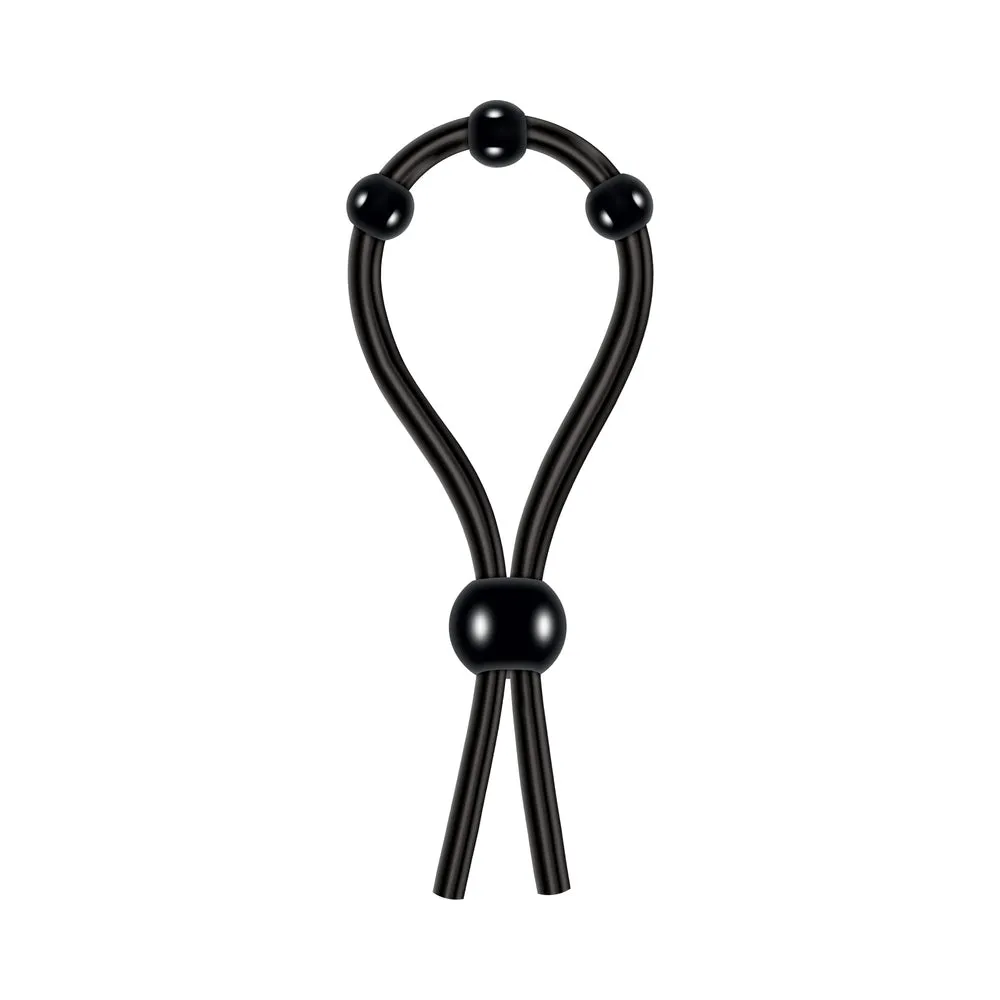 Zero Tolerance Ultimate Silicone Lasso Adjustable Cockring Black