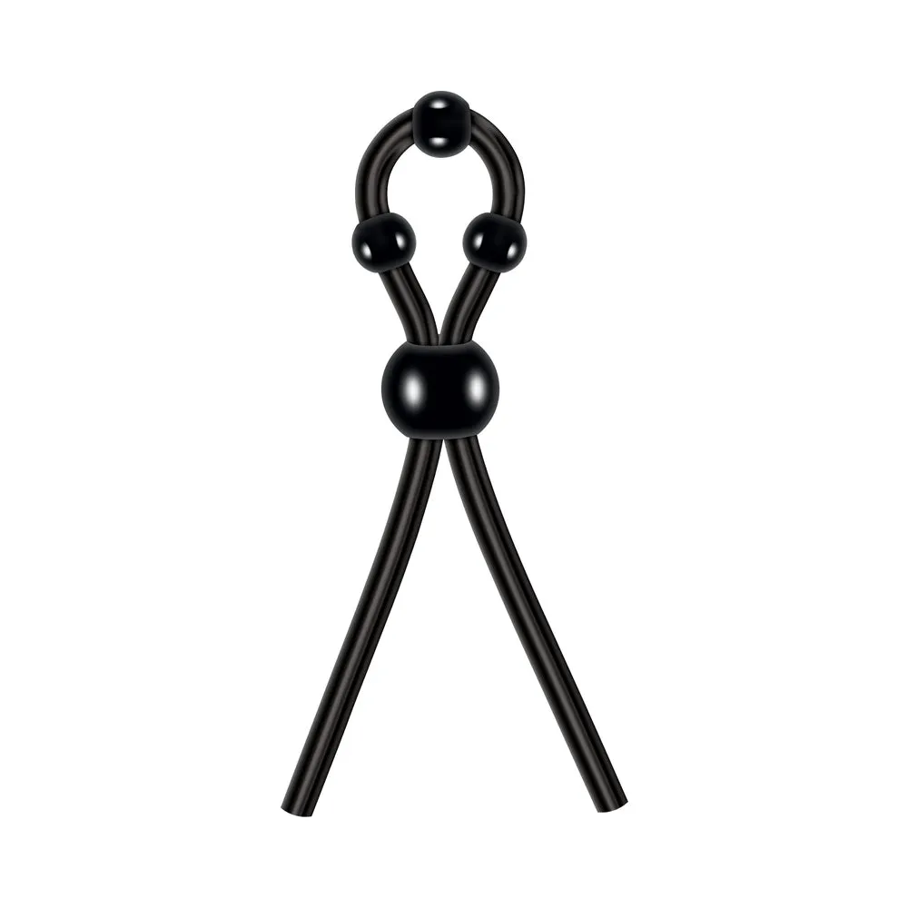 Zero Tolerance Ultimate Silicone Lasso Adjustable Cockring Black